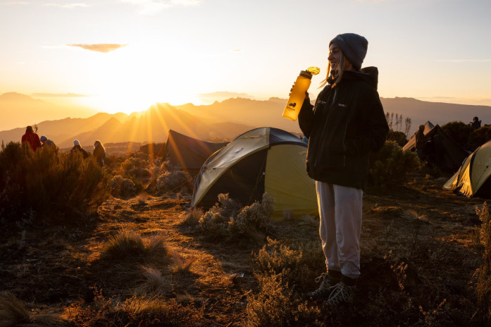 Camp on Mt. Kilimanjaro