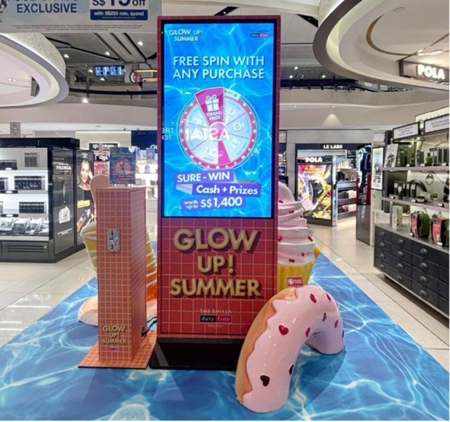 Travellers are in for a summer treat with spin-the-wheel to win prizes at all terminals