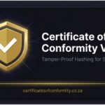 CoC Vault Goes Live Ahead of South Africa’s 20 September Trade Deadline