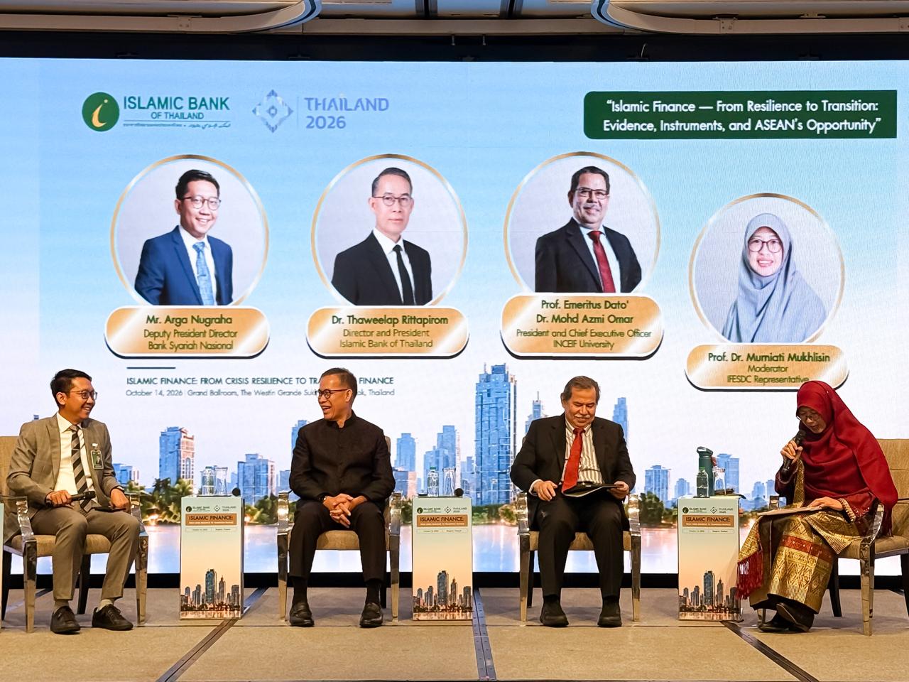 Bank BSN Deputy President Director Arga M. Nugraha at the the forum themed