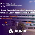 Auria Space Expands Space Defense Operations with New East Coast Headquarters in Reston